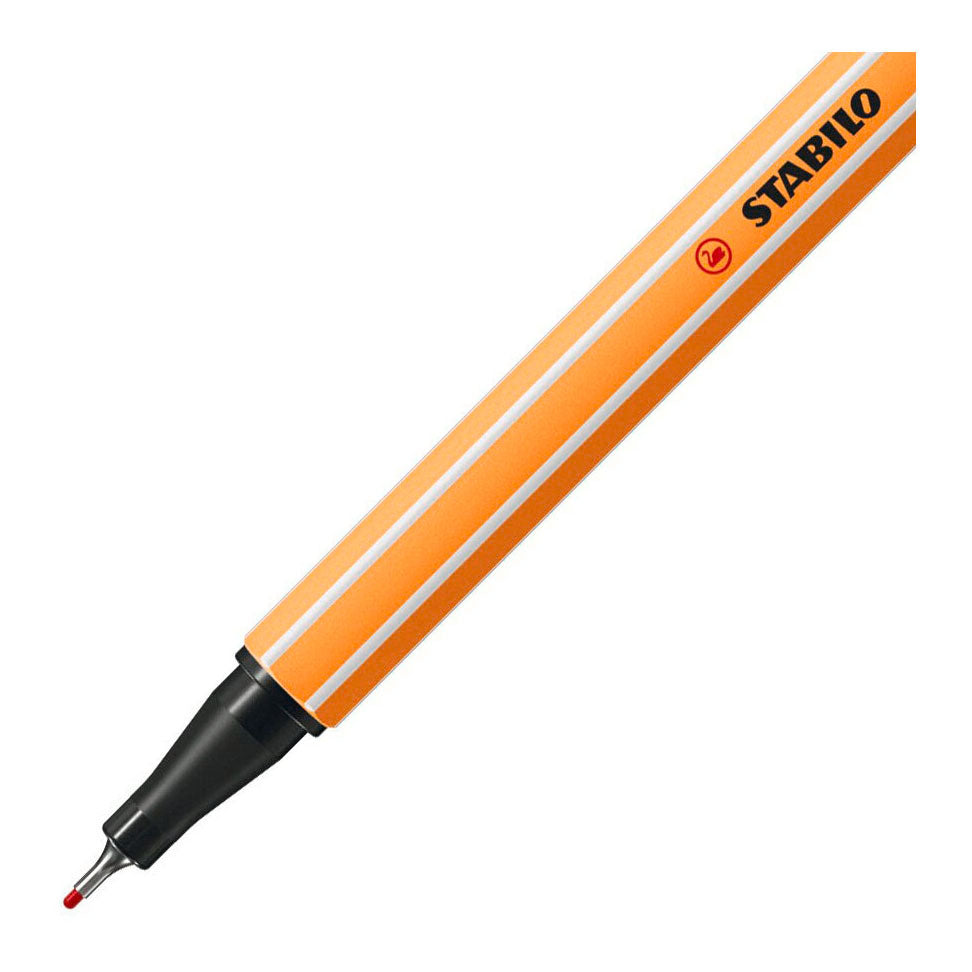 Pennarelli Stabilo point 88 blu rosso nero - 3 pz.