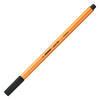 Pennarelli Stabilo point 88 neri - 3 pz.