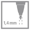 Stabilo easyergo 1.4 navullingen hb - 6st.