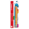 Lápiz Stabilo 160 hb lápices de grafito con punta de borrador - 6 uds.