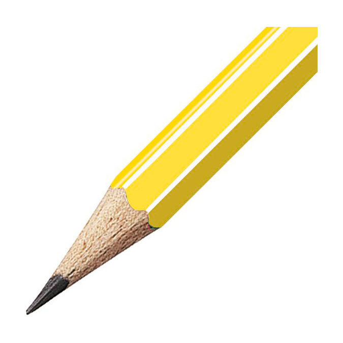 Lápices de grafito Stabilo 160 hb con punta de borrador - 4 uds.