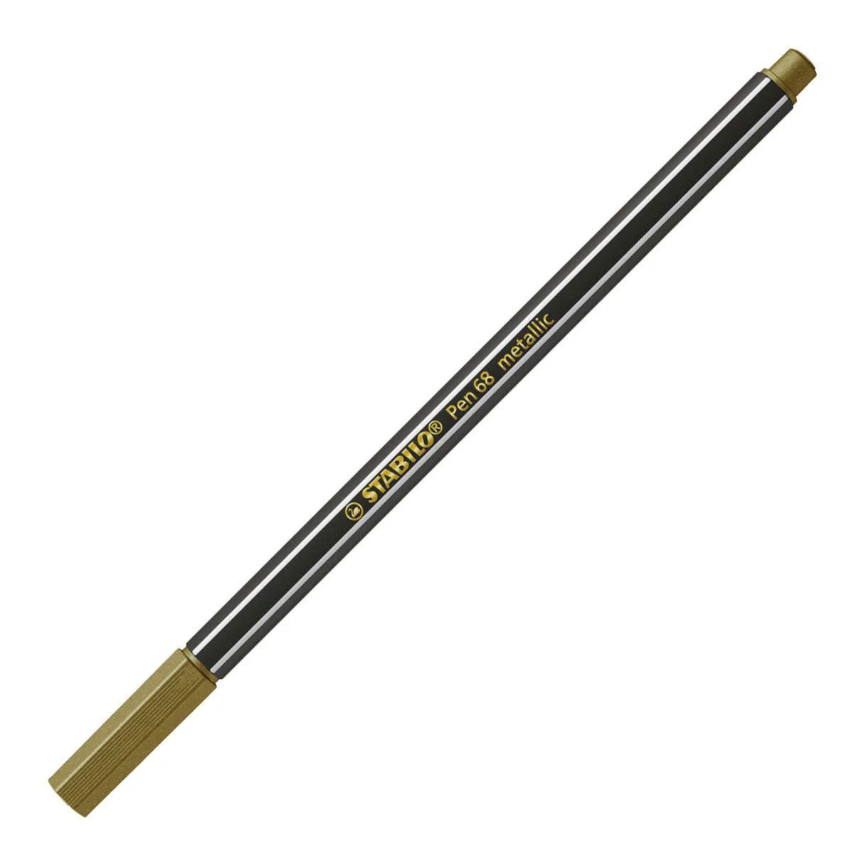 Stabilo pen 68 pennarelli metallici argento oro rame - 3 pz.