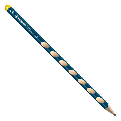 Stabilo easygraph s - lápiz de grafito ergonómico - para zurdos - dureza hb - gasolina - 2 piezas