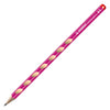 Lápices de grafito para diestros Stabilo easygraph s hb rosa - 2 uds.