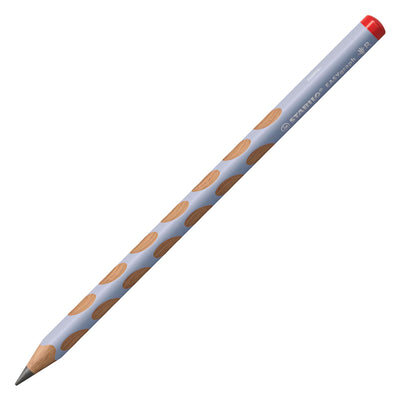 Stabilo easygraph - matita ergonomica in grafite - destrorsa - durezza hb - blu pastello - 2 pezzi
