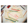 Stabilo trío de lápices de colores gruesos en estuche escolar - 38 uds.