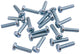 Dresselhaus draadschroef threaded 5x20mm 20pcs. pan head cross recess