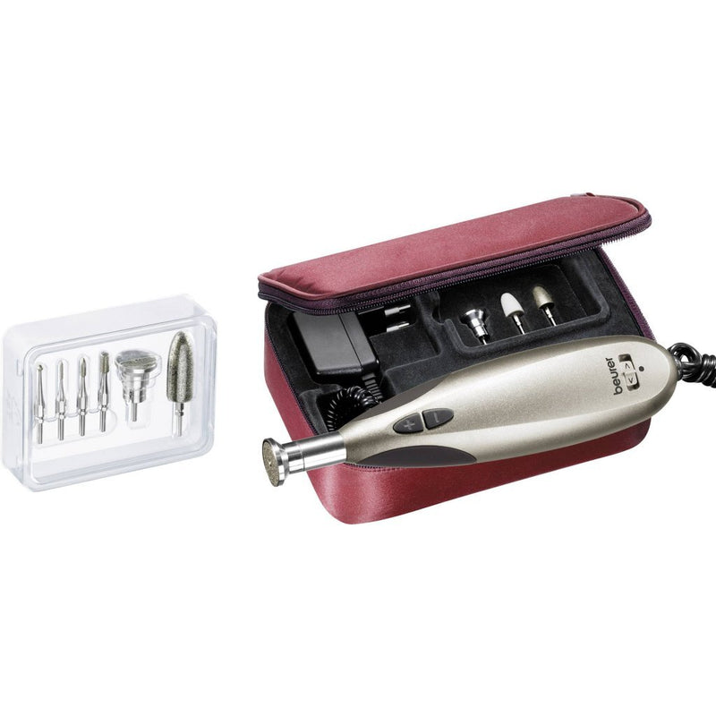 Set de manicura y pedicura Beurer mp60 plateado