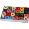 Creativ company mercerized cotton yarn, various colors, 24x20 gr 1 box