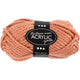 Creativ company fantasia filato acrilico, l: 35 m, maxi, beige, 50 g 1 gomitolo