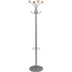 Abi kapstok stily alba hout plastic stevige voet parapluhouder