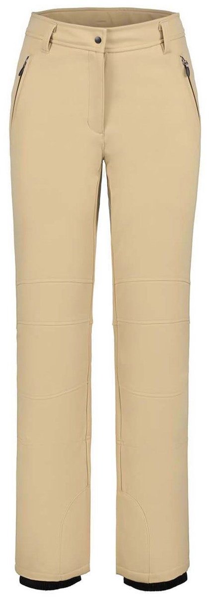 Icepeak entiat dames softshell skibroek - cement - 42