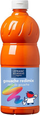 Lefranc bourgeois l b plakkaatverf redimix brilliant orange 500ml