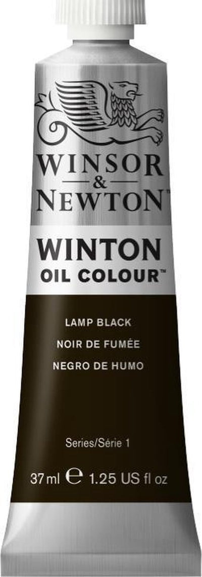 Winsor Newton Pittura ad olio Winton 37 ml Nero avorio