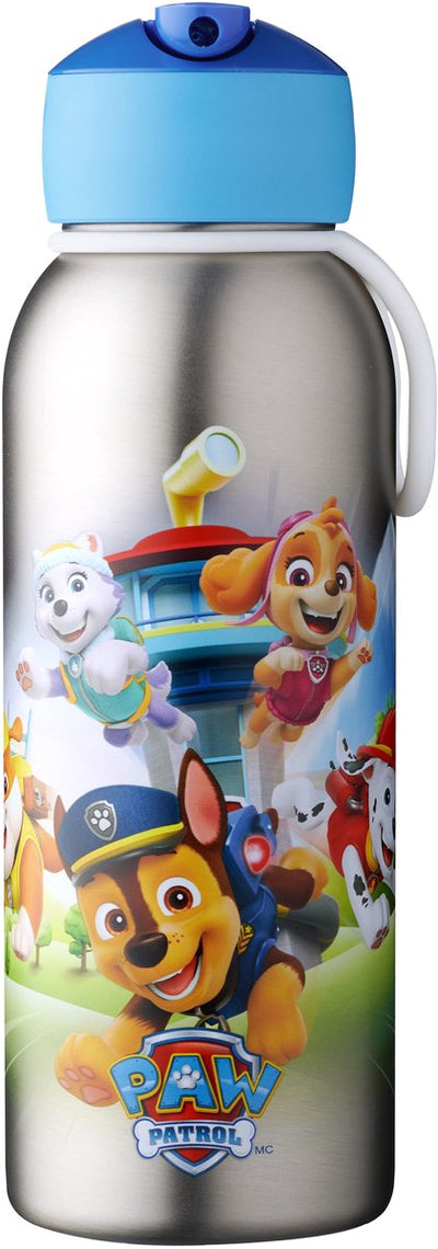Borraccia termica Mepal apribile campus - 350 ml - 12 ore freddo 4 ore caldo - borraccia con cannuccia per bambini - cuccioli di paw Patrol