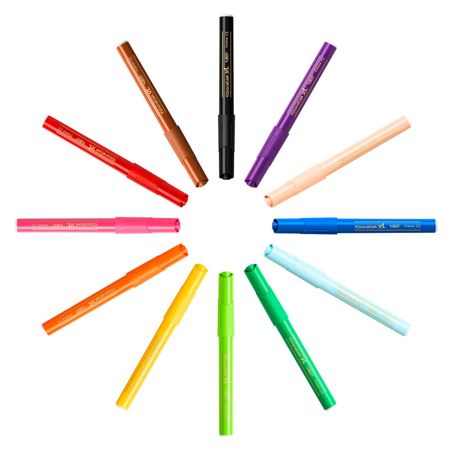 Bic kids visacolor xl ecolutions, 12st.