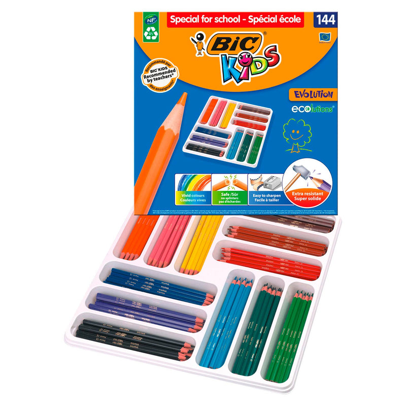 Bic kids ecolutions evoluzione, 144pz.