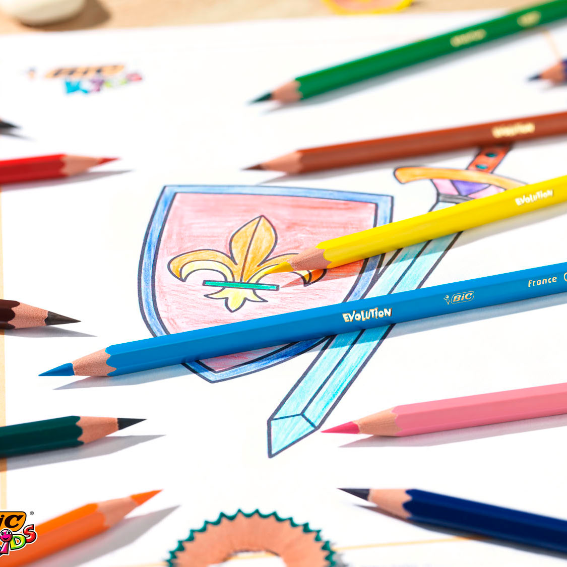 Bic kids ecolutions evolución, 144ud.