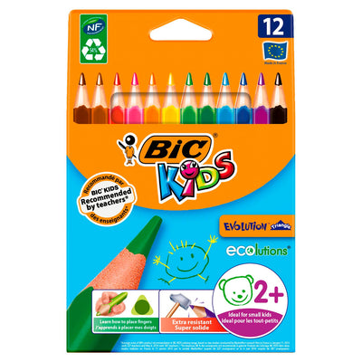 Bic Kids Ecolutions Evolution Triangle, 12st.