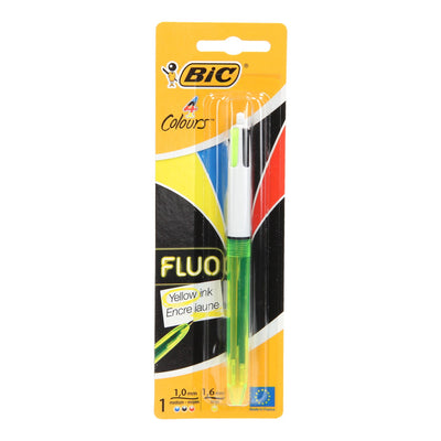 BIC Multi -Color Pen Fluorescent