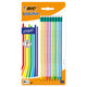 Bic Evolution Pencils con chicle, 8st.