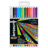 Bic intensity fineliners pastel, 12st.