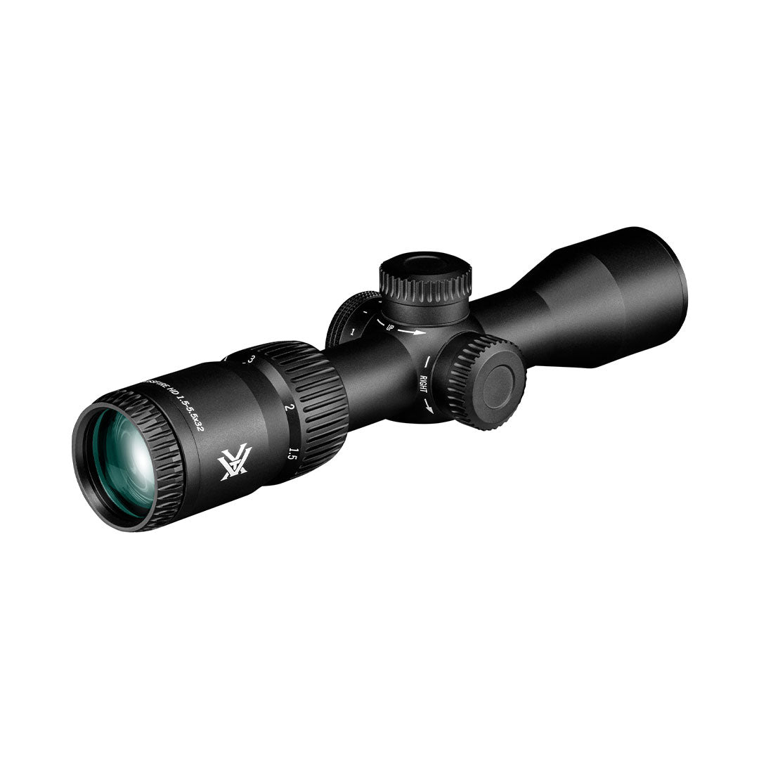 Vortex Crossfire HD 1.5-5.5x32 Rifle Scope Scout, retícula iluminada Dead-Hold 2A BDC (MOA)