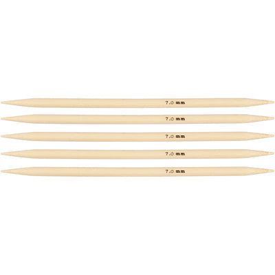 Ferri da maglia per calze Creative Company, L: 20 cm, misura 7 mm, 1 set