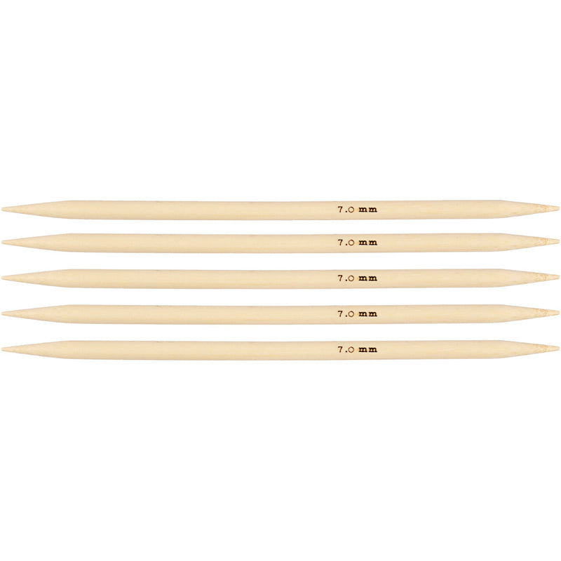Ferri da maglia per calze Creative Company, L: 20 cm, misura 7 mm, 1 set