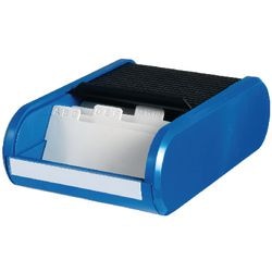 Tarjetero azul negro
