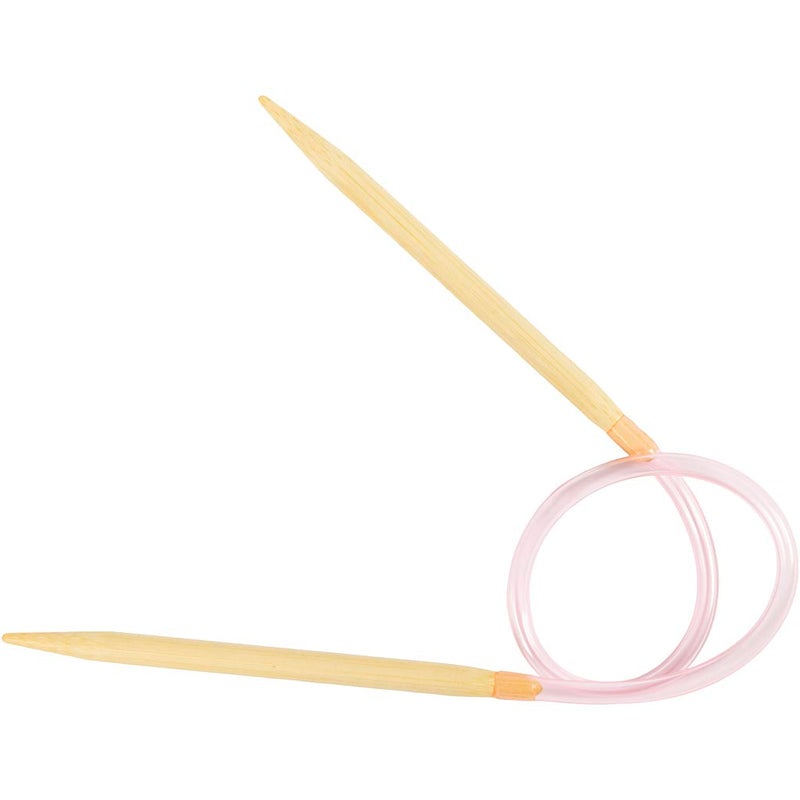 Agujas de tejer redondas Creativ Company, L: 40 cm, tamaño 6 mm, 1 pieza