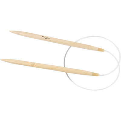 Agujas de tejer redondas Creativ Company, L: 60 cm, tamaño 7 mm, 1 pieza