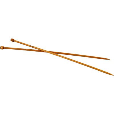 Agujas de tejer de la empresa Creativ, largo: 35 cm, tamaño 5,5 mm, 1 par