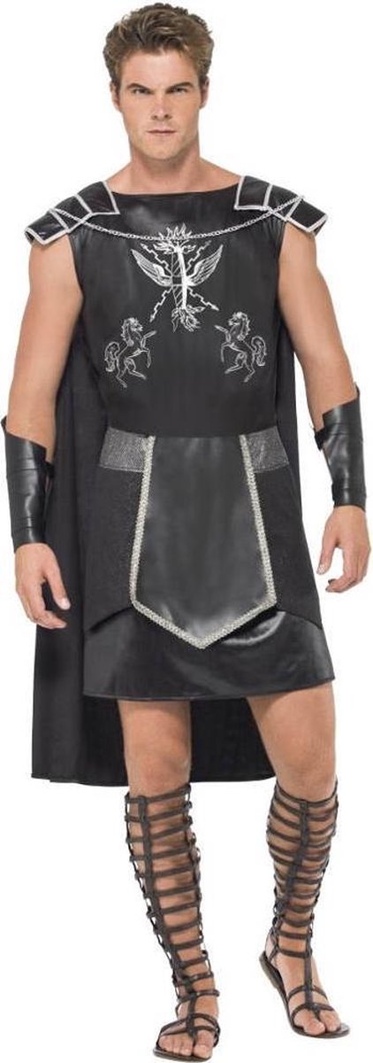 Disfraz de gladiador oscuro de Smiffys - talla m