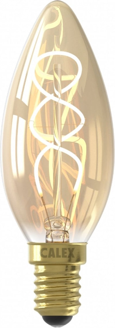Calex lichtbron b kaars - glas - goud - 0 x 0 x 0 cm (bxhxd)