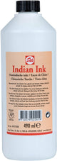 Talens oostindische inkt fles 490 ml zwart 700