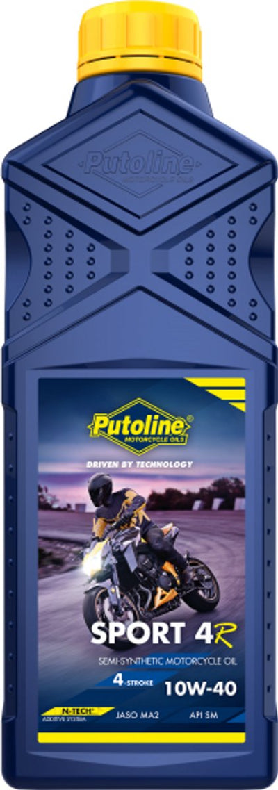 Putoline sport 4r 10w-40 botella 1 l | aceite para motor de moto de 4 tiempos