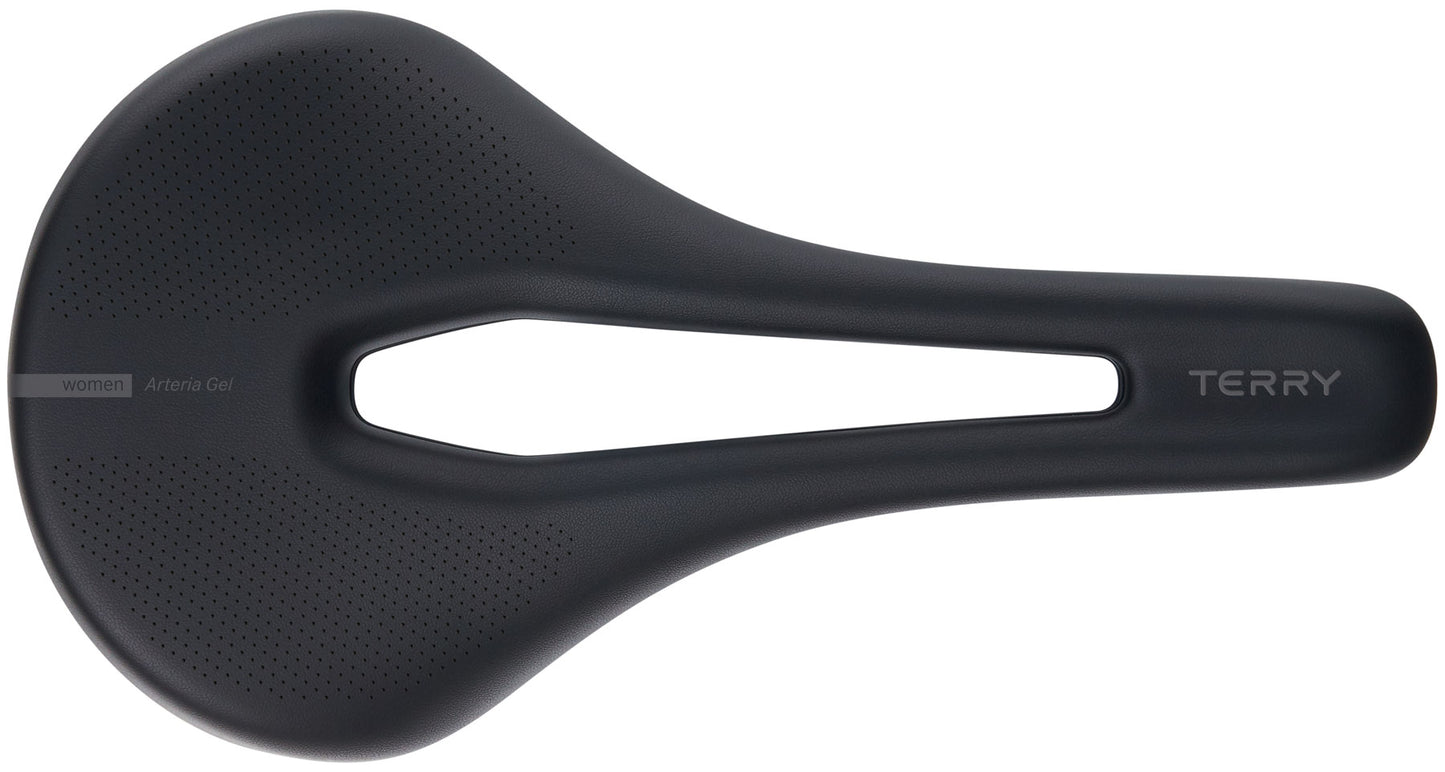 Terry Saddle Butterfly Arteria Gel Ladies Black