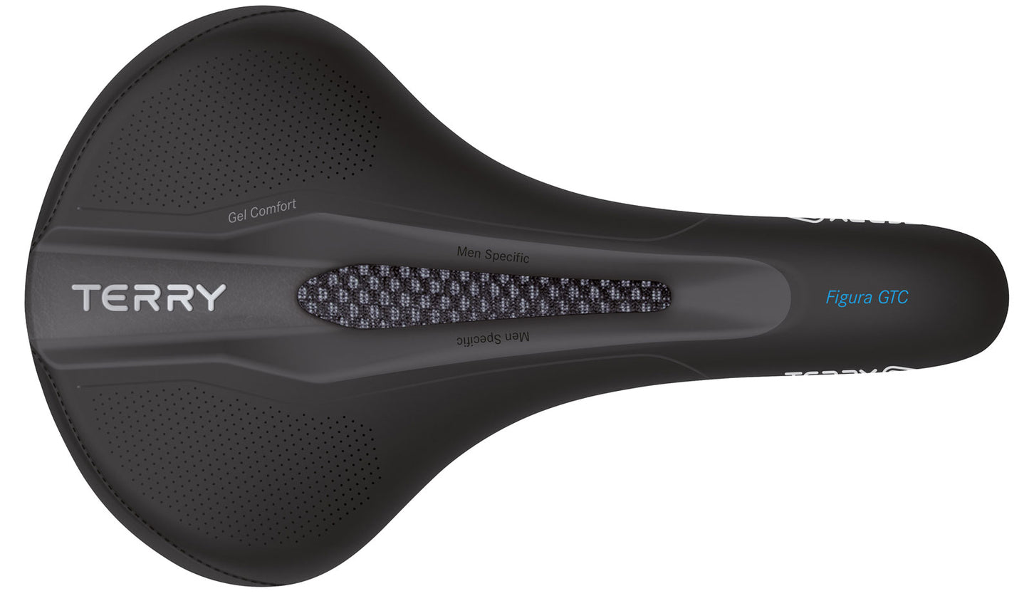 Terry zadel Figura GTC gel heren zwart