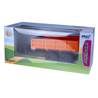 Remolque Jamara con función basculante para tractor a control remoto 1:16