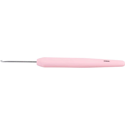 Agujas de crochet Creativ company, medida 2, l: 13,3 cm, medida 2 mm, rojo, 1 unidad