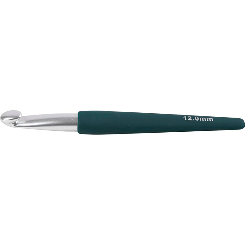 Uncinetti Creative Company, misura 12, l: 16 cm, misura 12 mm, blu, 1 pezzo