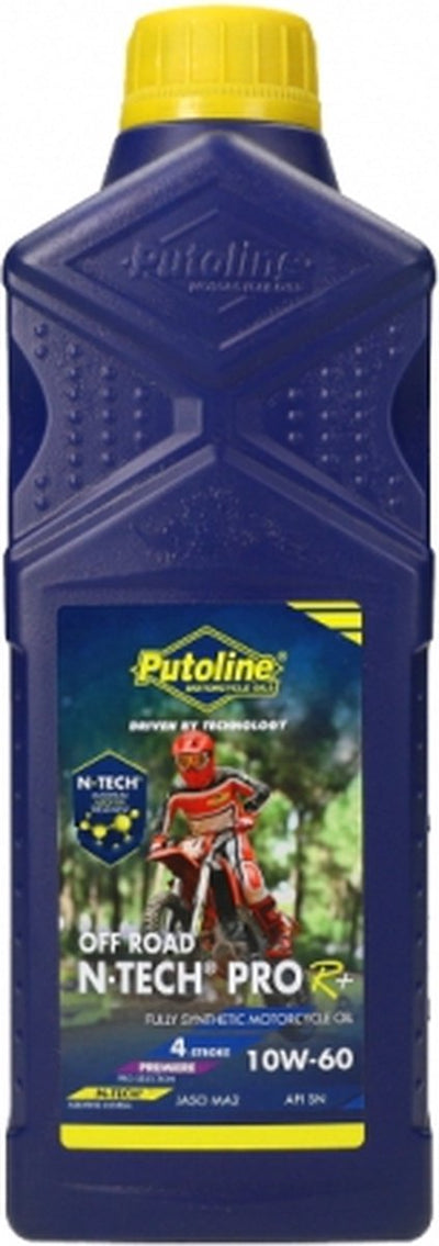 Aceite putoline n-tech pro r+ off road 10w60 4t 1 litro