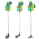 Toi-toys adrenix golf stick metal con 4 palline colorate, 5dlg.