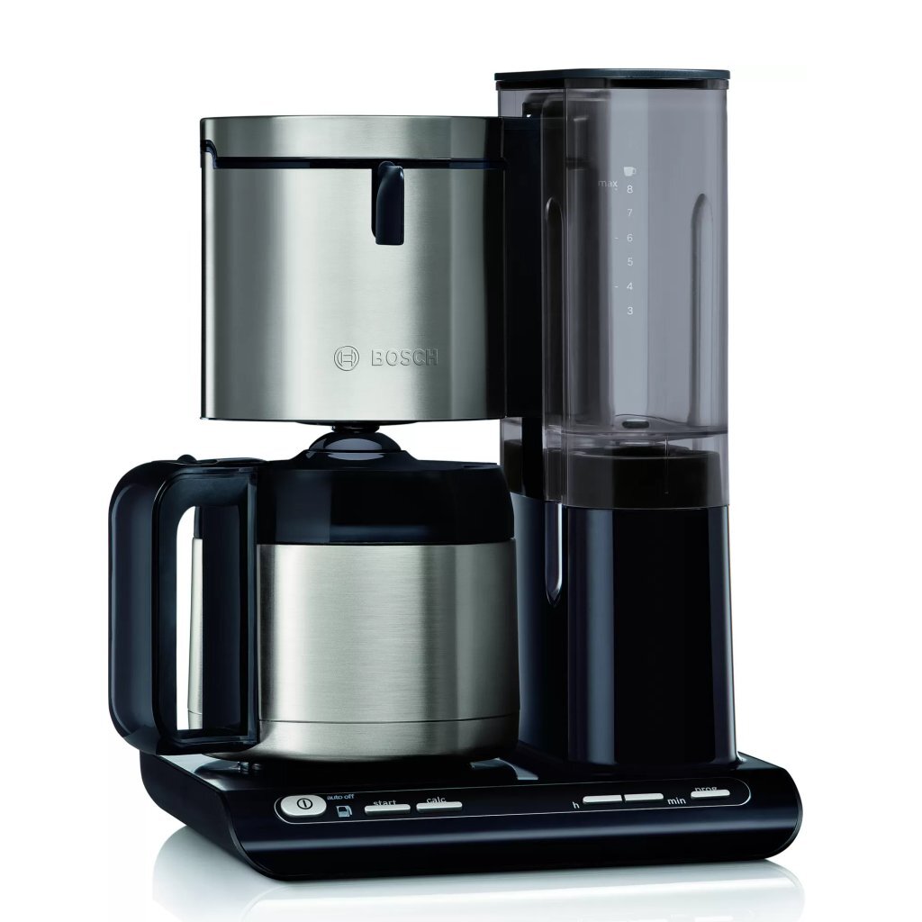 Bosch TKA8A683 Styline Coffeemaker + Termoskan in acciaio inossidabile nero