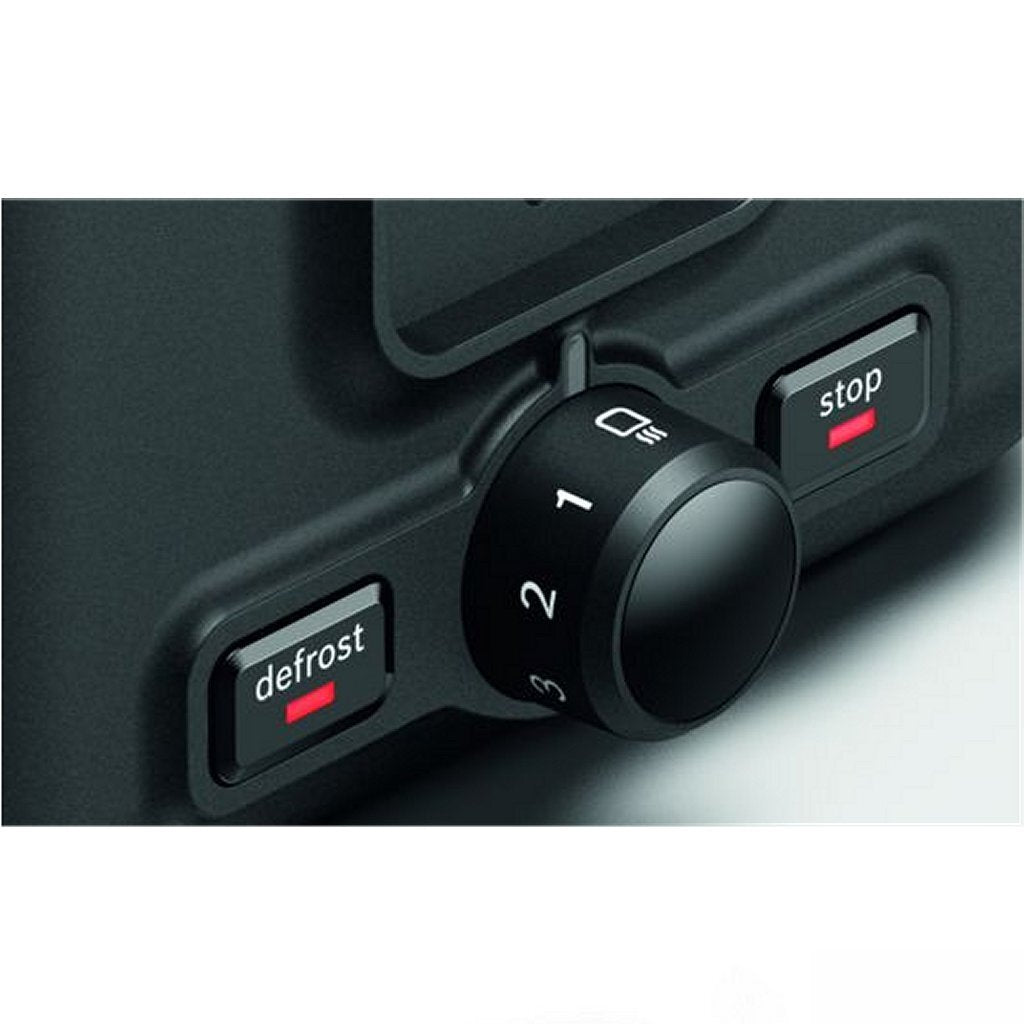 Bosch tat3p421 designline broodrooster wit zwart