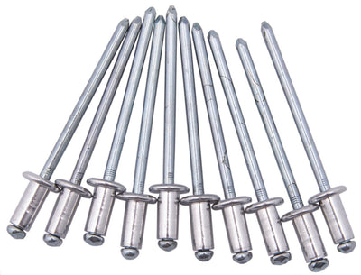 Cirazos ciegos Dresselhaus 4.0 x 8.0 mm de acero de aluminio, cabeza plana