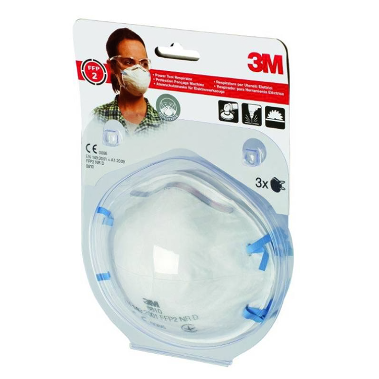 3m 1061820 - máscara antipolvo 8810c3n 3uds | 3 piezas