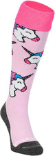 Brabo bc8440b socks unicorn soft pink unisex sportsokken - soft pink
