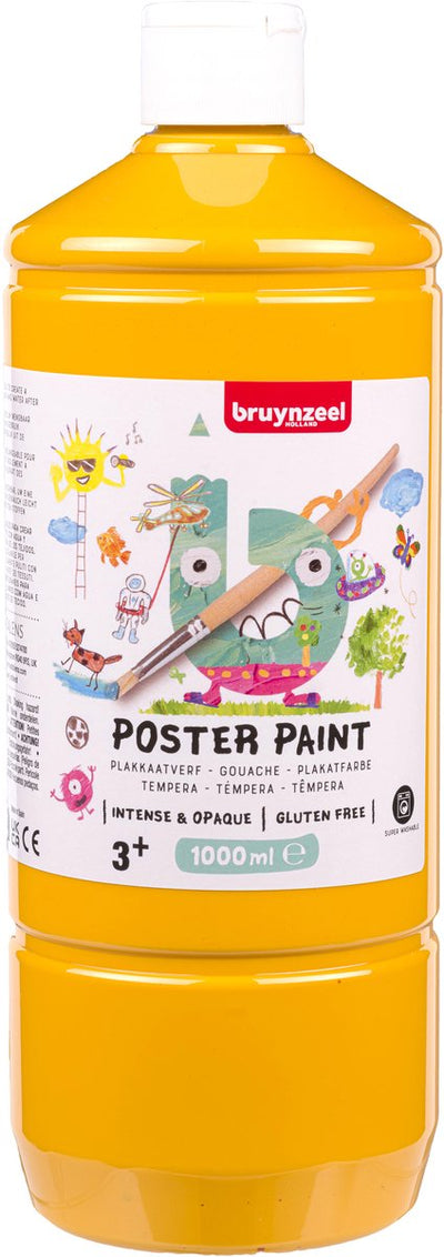 Vernice per poster Bruynzeel, 1 litro, giallo sole
